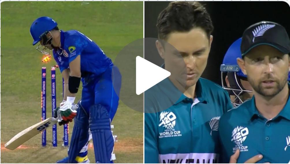 [Watch] Boult's Deadly Yorker Destroys Rahmanullah Gurbaz's Off-Stump